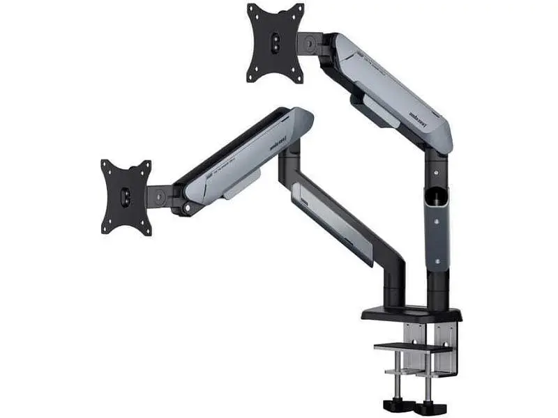 Настільна стійка Anda Seat Stealth PRO II Duo 17''-42'' Titanium (AD-W-A9-2S-BT) - фото 5