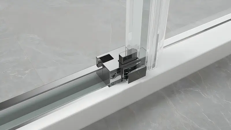 Душова кабіна без піддону Koer SR SC03-90x90x200-TR-07 прозоре скло Easy Clean 6 мм, graphite KR5359, Універсальна, прозорий, графіт - фото 3