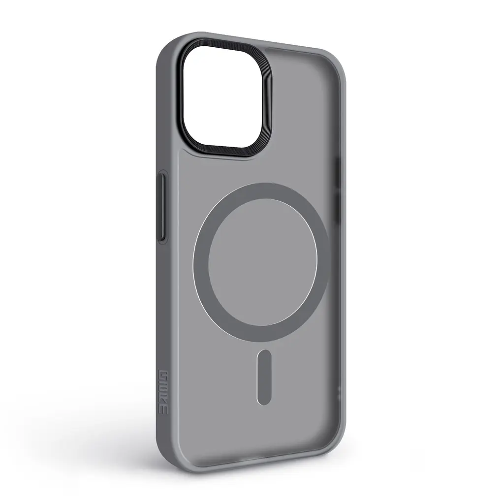Чехол для Apple iPhone 15, Uniq MagCase, серый, противоударный, панель-накладка с магсейф, ударопрочный TPU+PC, с магнитом MagSafe, поддержка полноценной беспроводной зарядки, ArmorStandart (ARM75276) - фото 2
