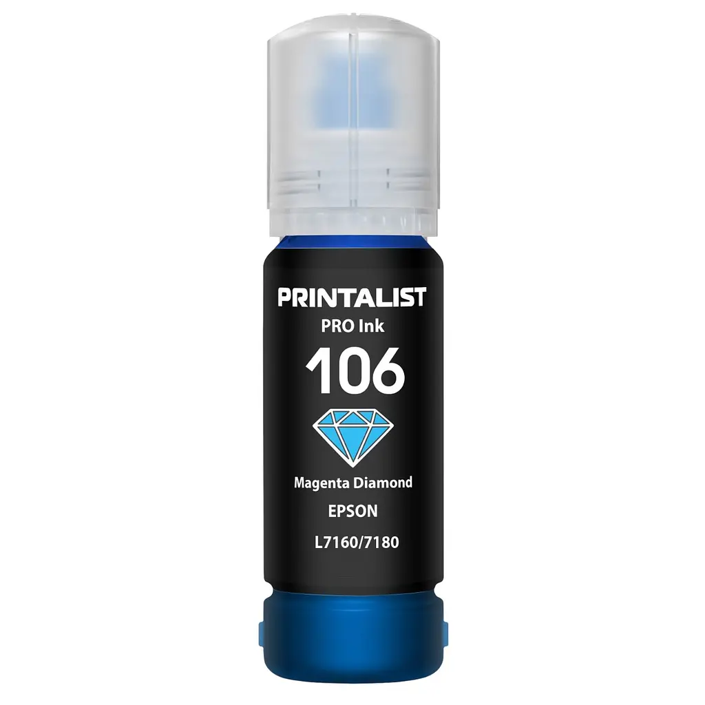 Чорнило PRINTALIST 105 для Epson L7160/7180 70г Cyan водорозчинне (PL106C) - фото 5