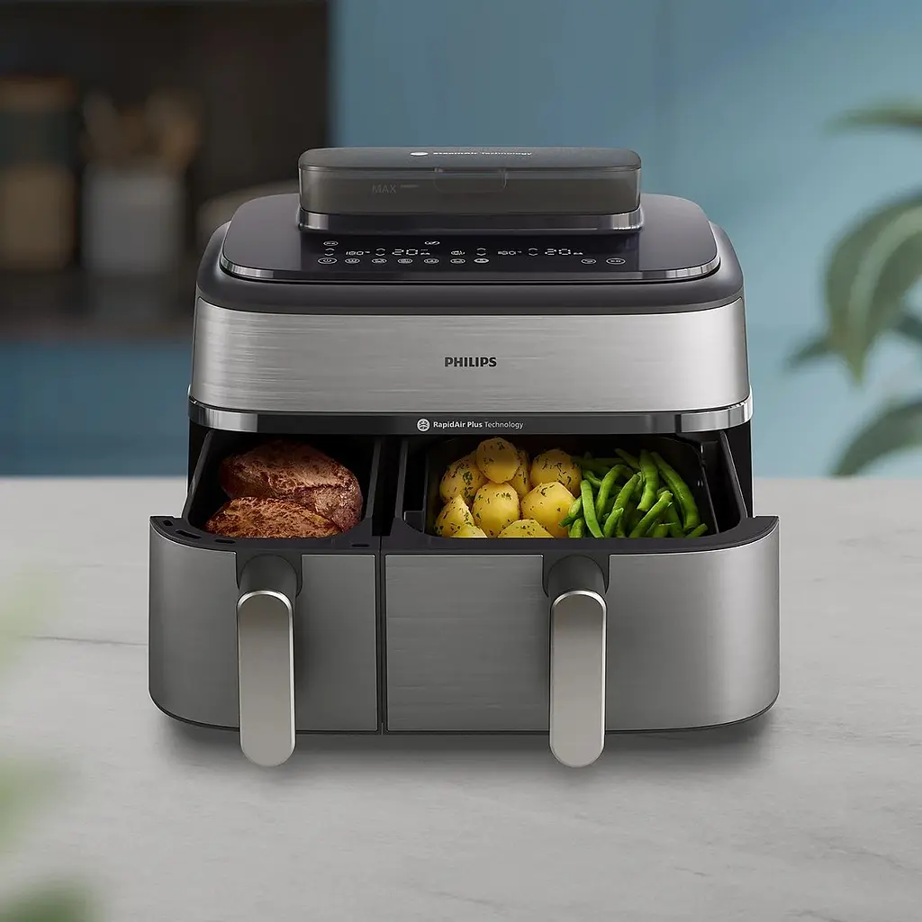 Мультипечь Philips Ovi Dual Steam 2750 Вт (NA555/00) - фото 7