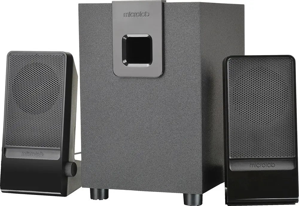 Компьютерные колонки Microlab M-100 2.1 Black - фото 2