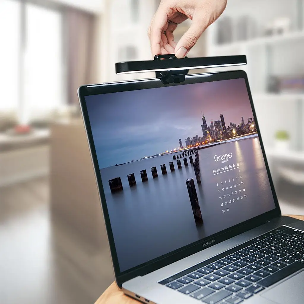 Лампа для ноутбука XiaomiLymax Laptop Screen Hanging Lamp GJS-DO04 Black - фото 3