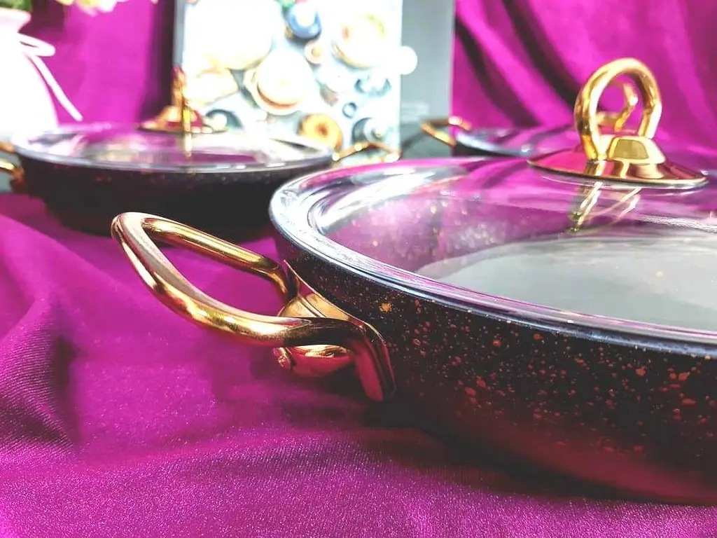 Набір посуду (омлетниці) O.M.S. Collection 3032 Gold - фото 7