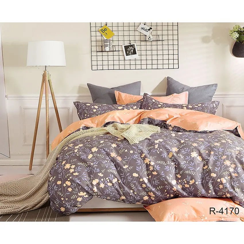 Постільна білизна з компаньйоном (R4170) Євро TAG tekstil pbe0027382 - фото 2