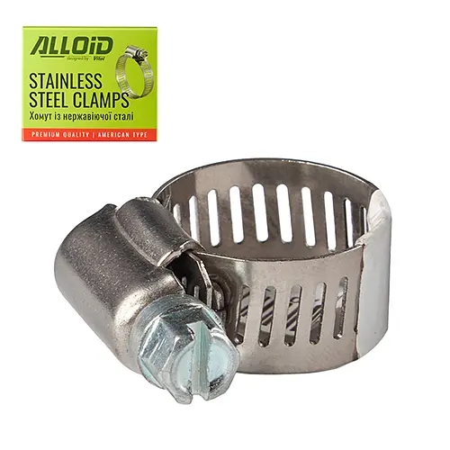 Хомут із нержавіючої сталі Alloid 11-20 W2 6
