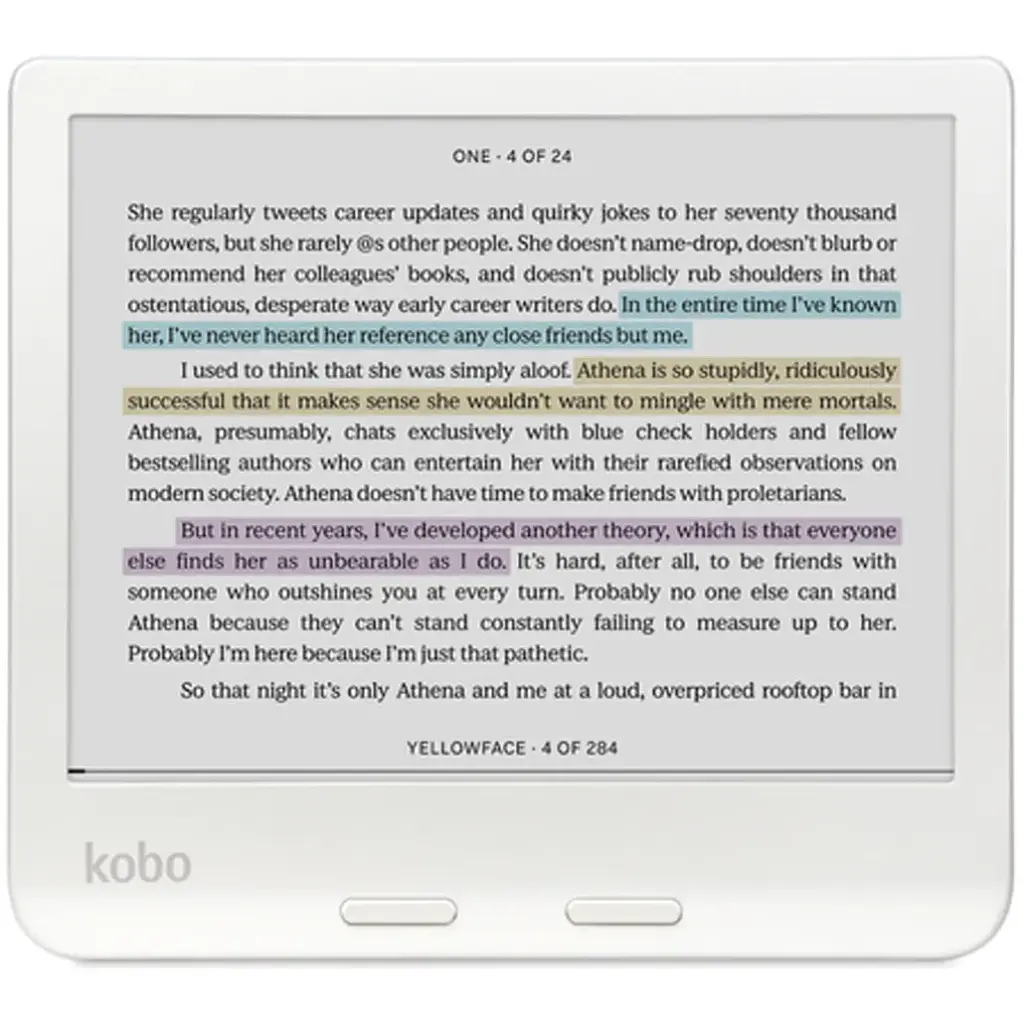 Электронная книга Kobo Libra Colour White [N428-KU-WH-K-CK] [116852] - фото 2