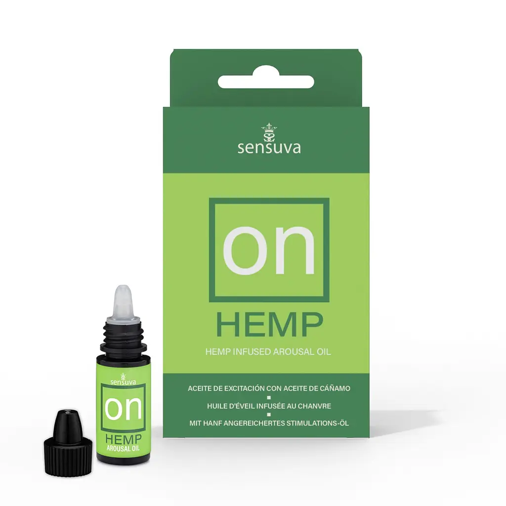 Збуджуючі краплі для клітора Sensuva ON for Her Hemp Infused Arousal Oil, 5 мл