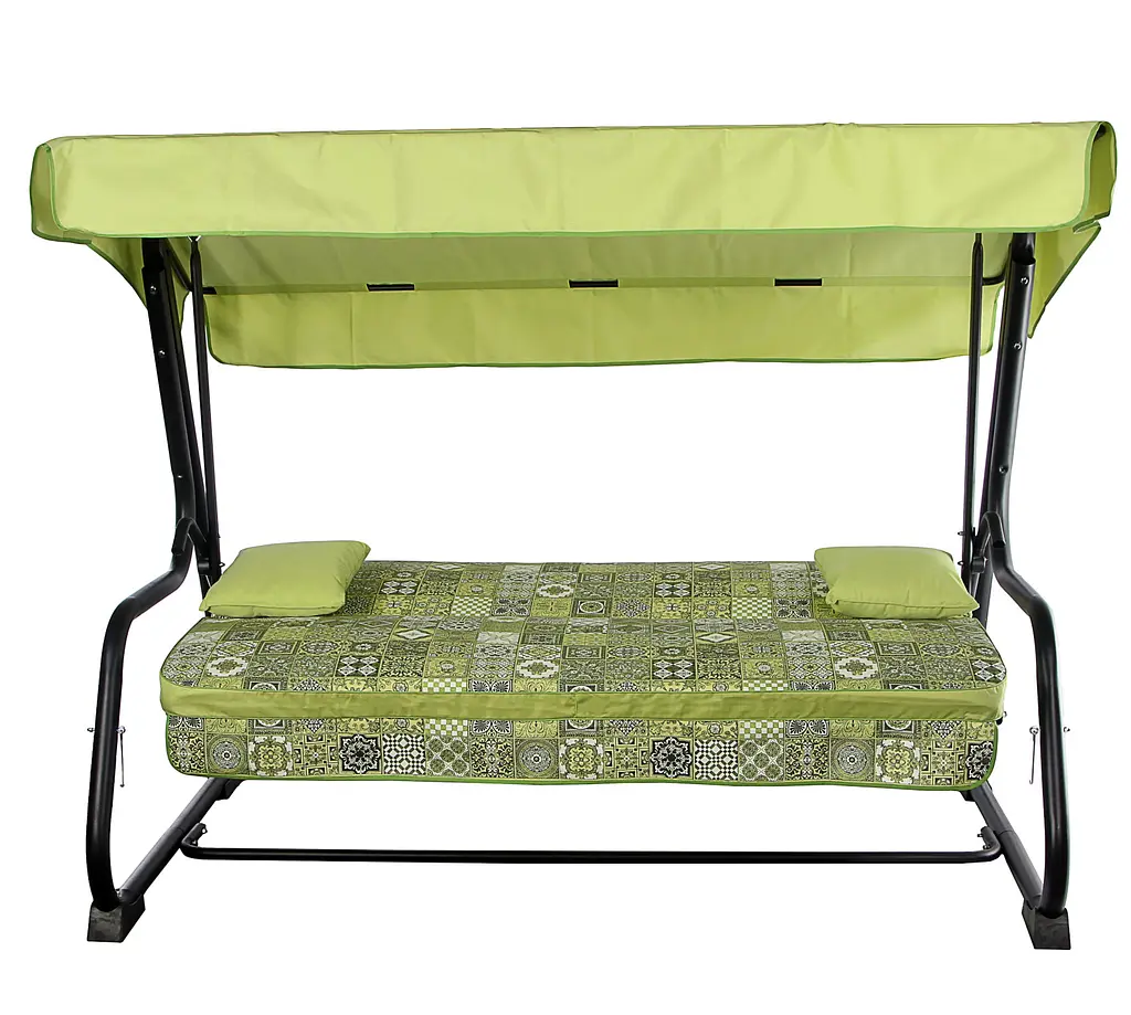 Садовая диван-качалка Ost-Fran Virginia лонета Керамика зеленая/тексилк 2417 - фото 3