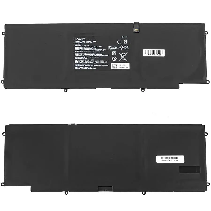 Батарея для ноутбука Razer HAZEL (Blade RZ09-01682E11 RZ09-01682E20) 11.55V 4640mAh 53.6Wh Чорний - фото 2