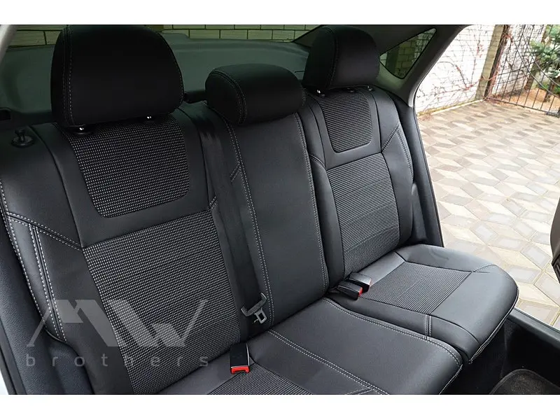 Авточохли модельні MW Brothers для Volkswagen Polo HB c 2009 - фото 4