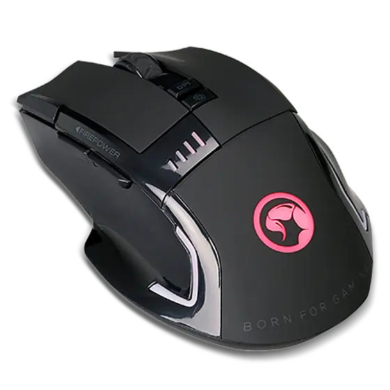 Миша бездротова Marvo M720W Wireless чорна - фото 2
