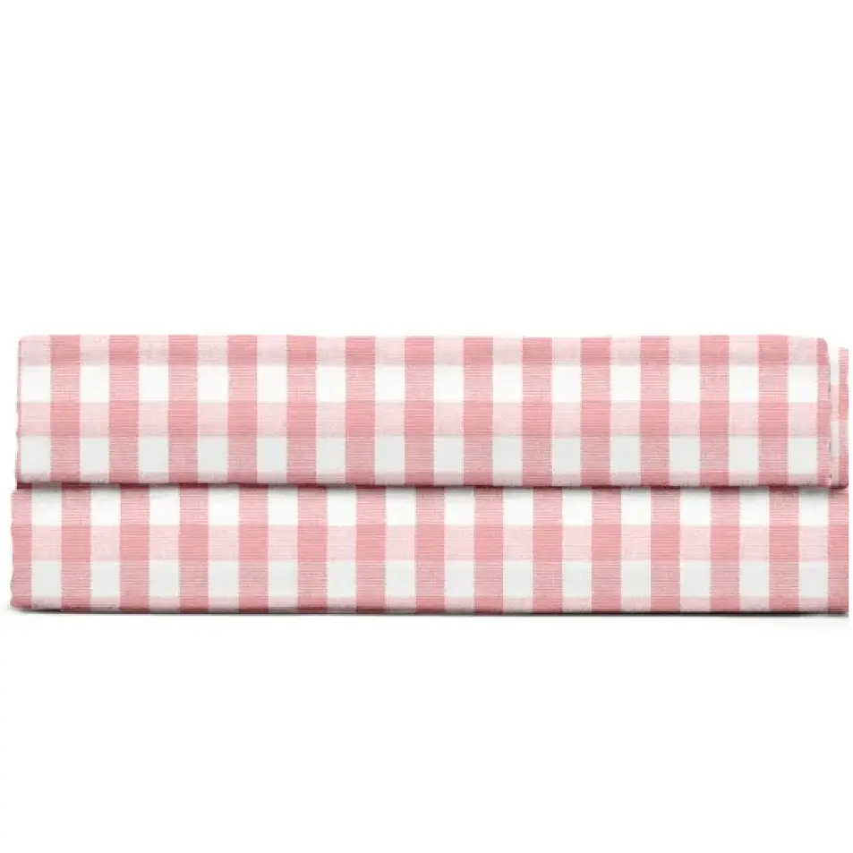 Дитяче простирадло Cosas Pink Check 110х160 см рожево-біле (PinkCheck_110x160)