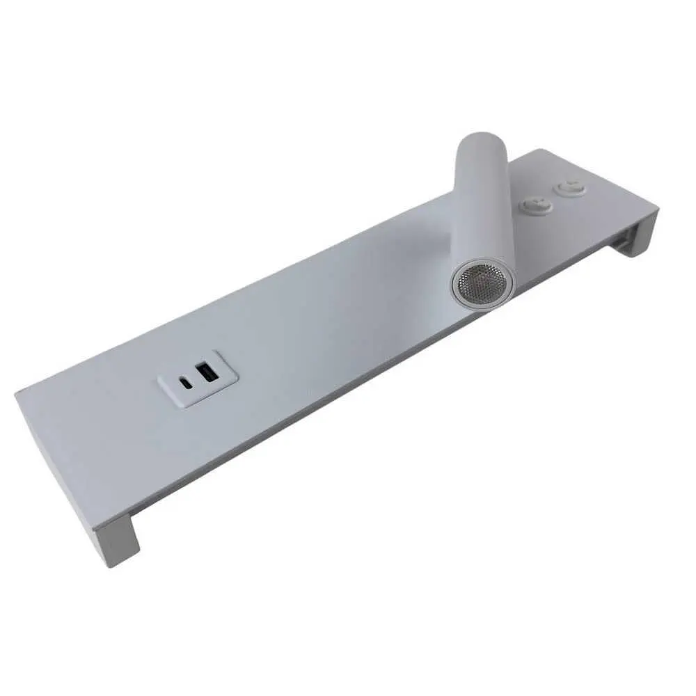 Світильник настінний Violux BITRIX-W USB 15W 3000/4200/6000K 865Lm IP20 білий ( 553006 ) - фото 3