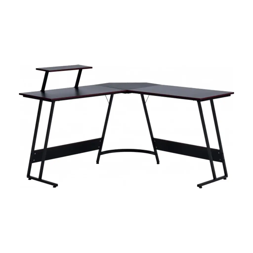 Комп'ютерний стіл GT Racer T-1741 Black (T-1741 (130x130x45x73) Black)