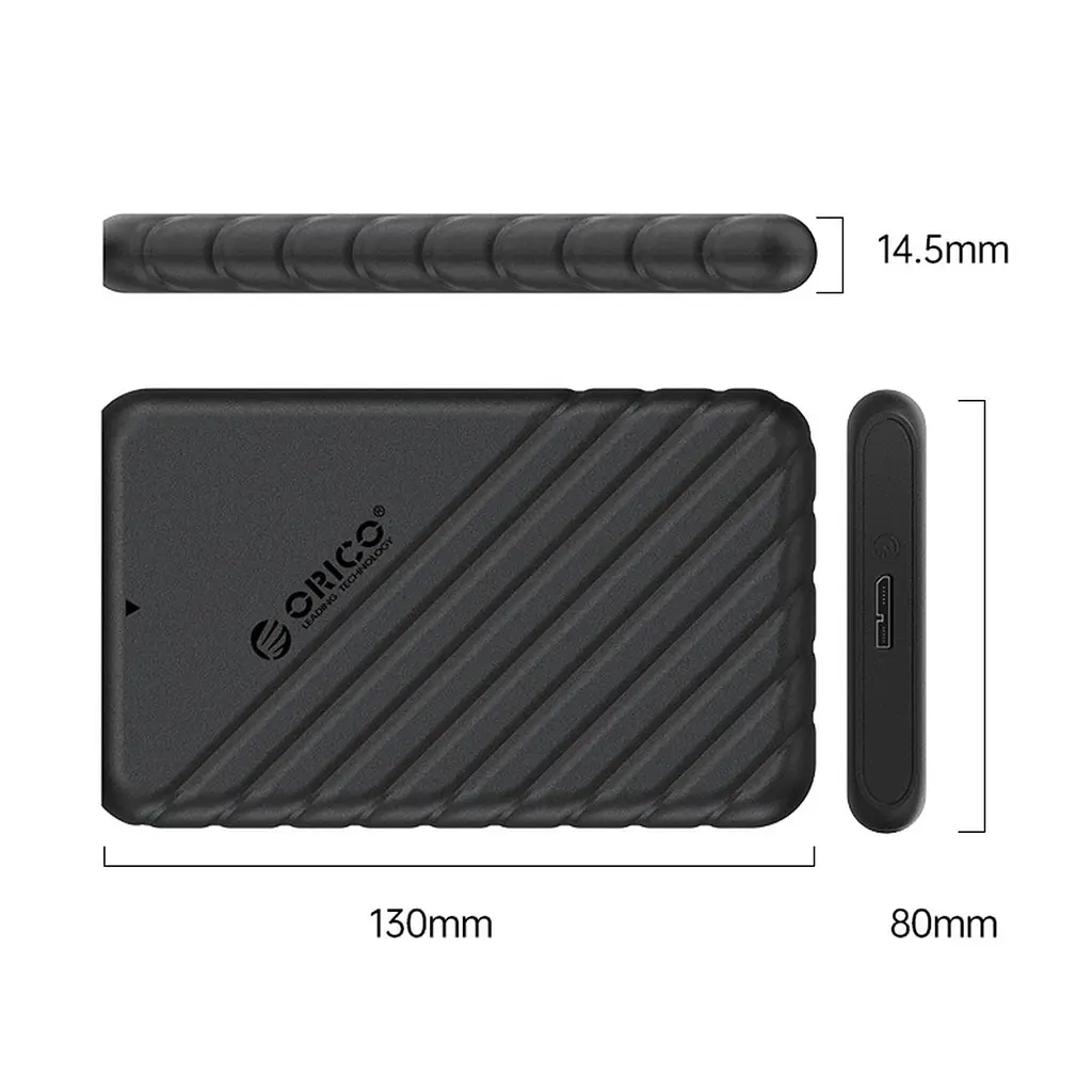 Концентратор USB C 10 Гбит/с, док-станция для ноутбука ORICO 8-в-1 USB-C с HDMI 4K при 60 Гц, 2 порта USB 3.2 10G, USB-C 10G - фото 2