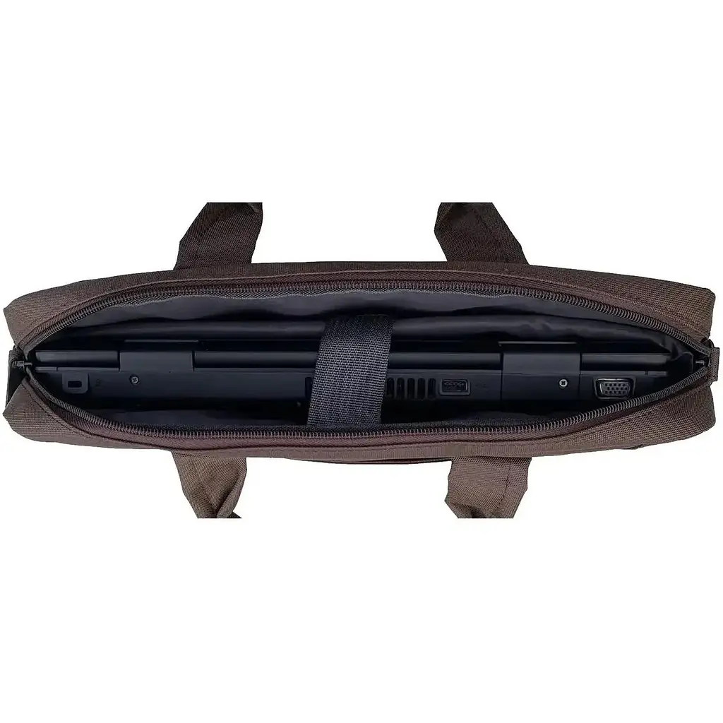 Сумка для ноутбука 14" Fopati 9019 Brown - фото 4