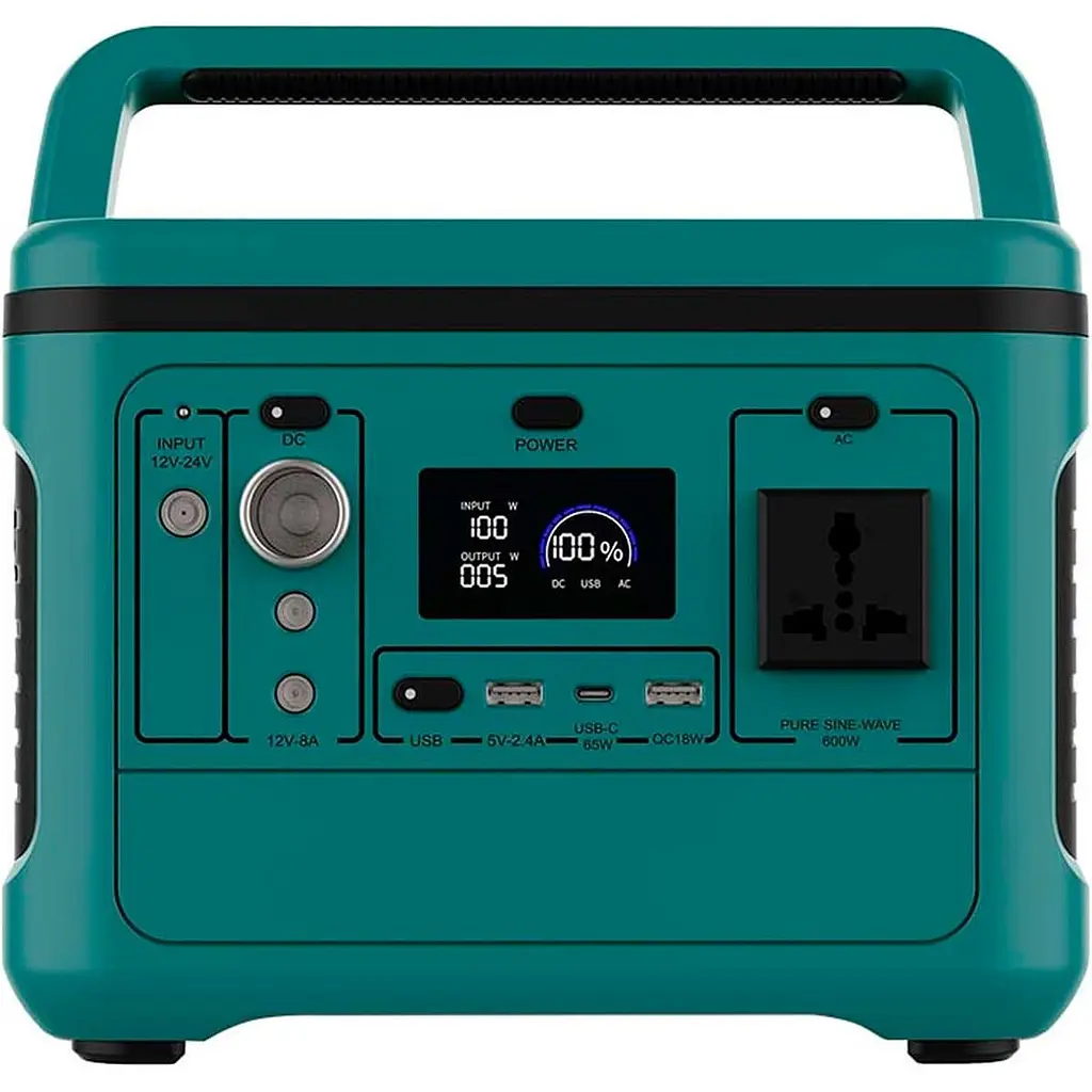 Зарядна станція V-TAC / 500 Вт / 568 Вт/ч / LiFePO4 (VT-606) UA - фото 3