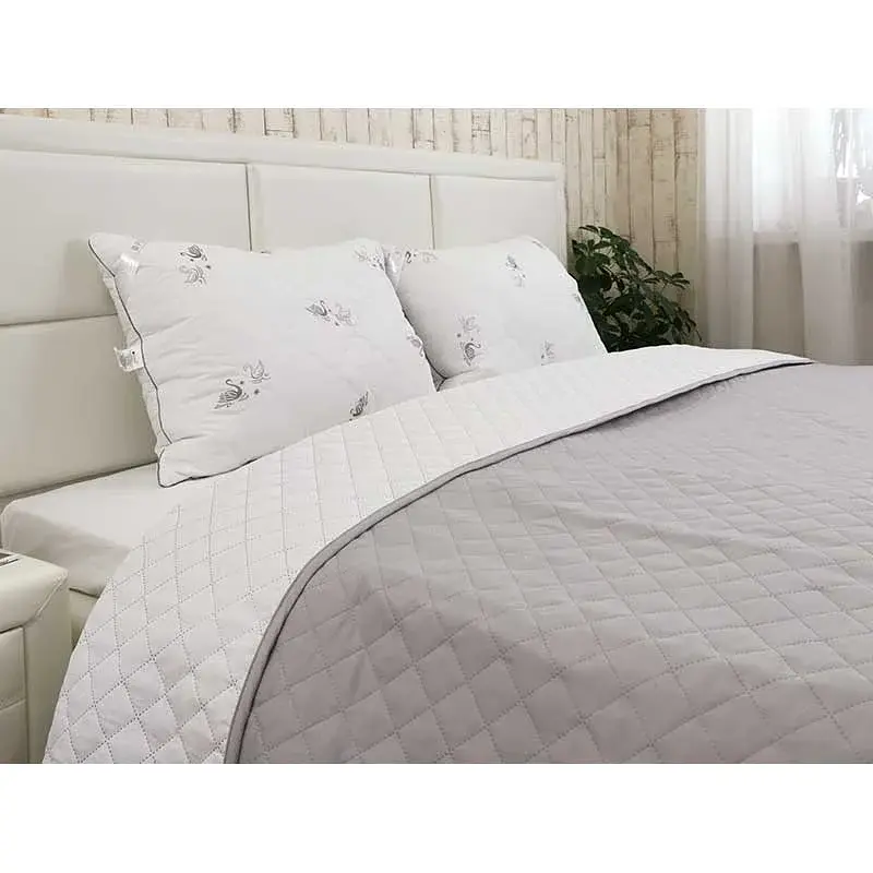 Подушка зі штучного лебединого пуху Руно Swan Luxury 70х70 см біла - фото 6