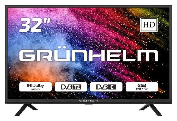 Телевізор Grunhelm 32H300-T2 32" LED TV T2