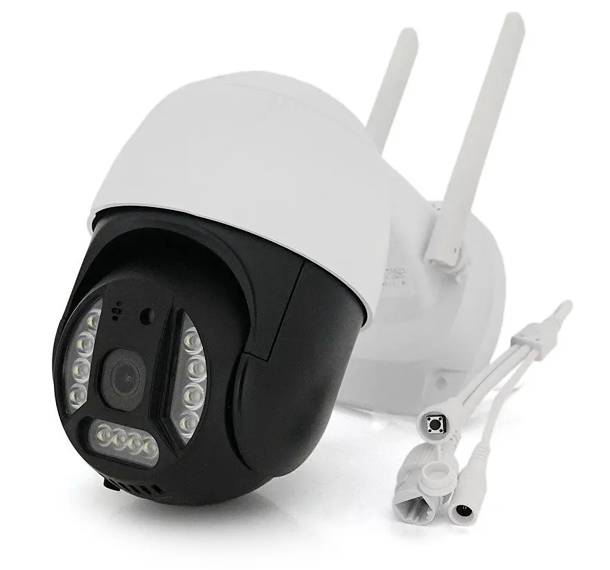Видеокамера Wi-Fi уличная 5mpx YOSO YOIPC44D5MP30 PTZ 2.8mm V380