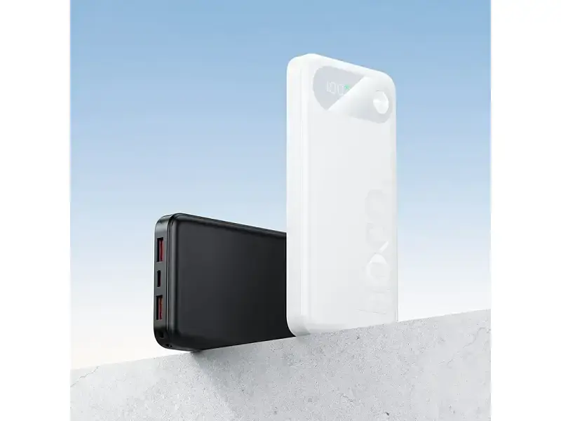 Зовнішній акумулятор (Power Bank) Hoco J154 22.5W 10000 mAh White (6942007660754) - фото 3