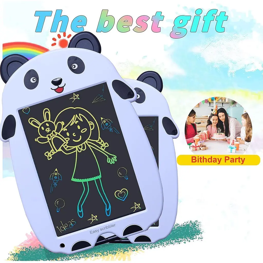 Планшет для малювання DK Kids Pad 9` Color Panda Transparent Blue [154064] - фото 4