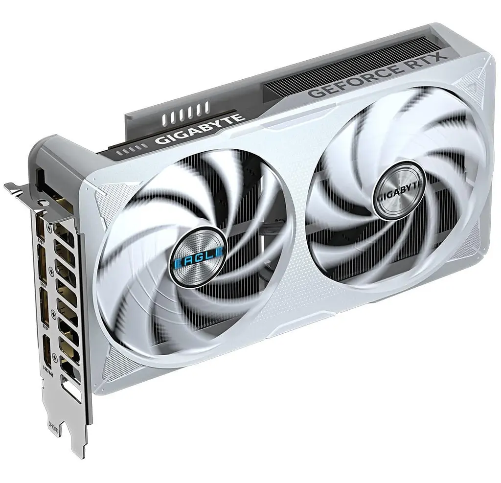 Відеокарта Gigabyte RTX 5060 Ti 8G EAGLE OC ICE (GV-N506TEAGLEOC ICE-8GD) (GDDR7, 128 bit, PCI-E v5.0 x8) - фото 3