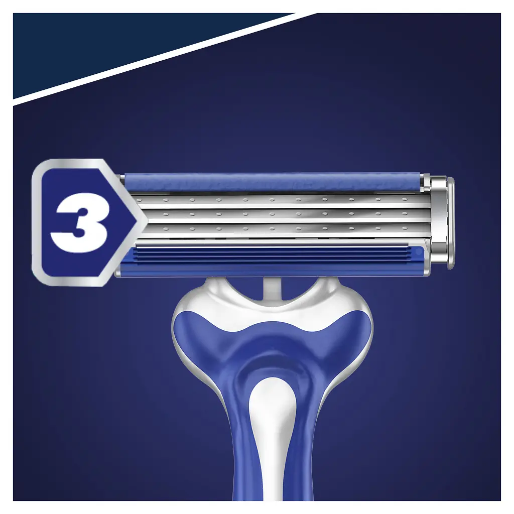 Бритва Gillette Blue 3 Comfort одноразова 8 шт. (7702018604319) - фото 4