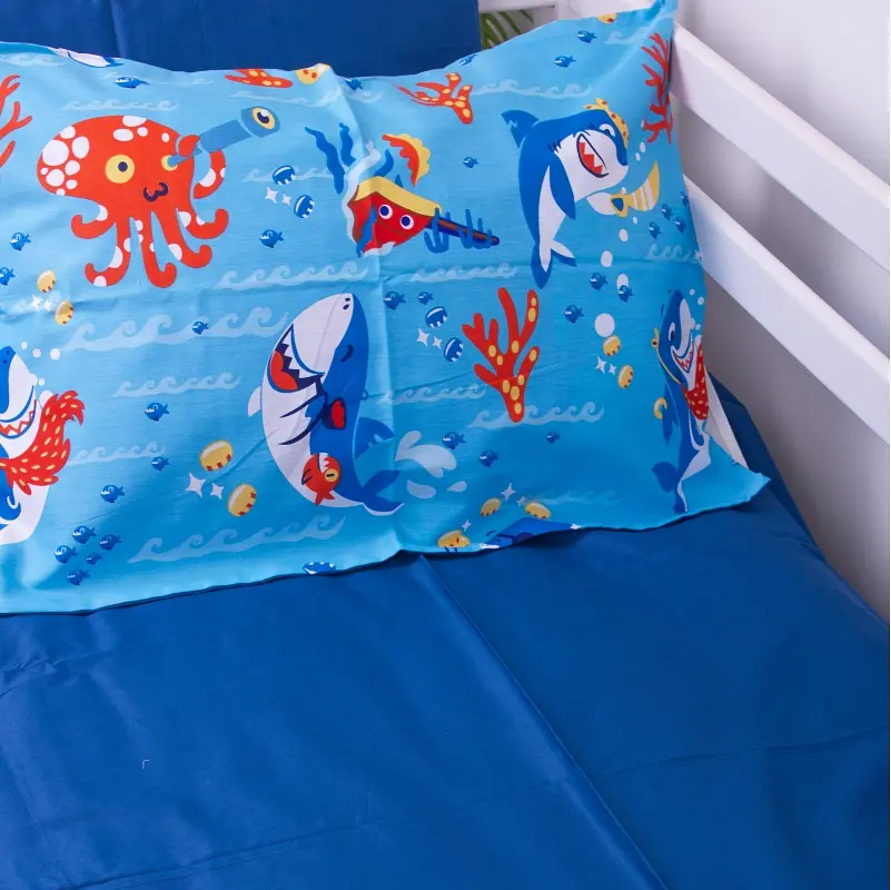 Комплект постельного белья MirSon Kids Time 22-1314 Cerulean детский - фото 6