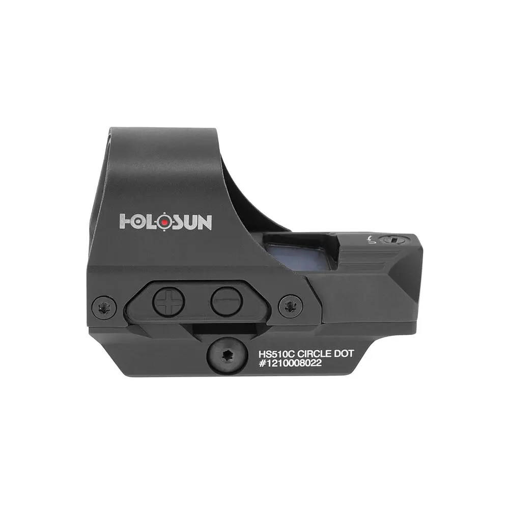Коліматорний приціл Holosun HS510C 2MOA/65MOA red dot мультиприцільна сітка, із сонячною батареєю (HS510C-RED) - фото 4