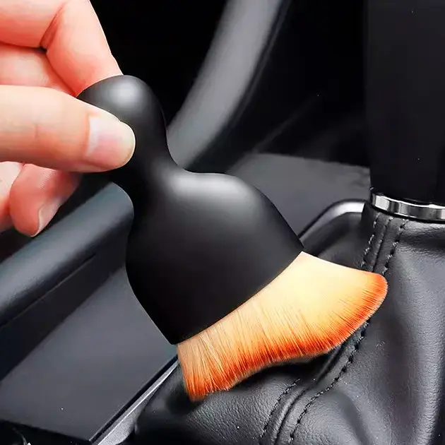 Щітка з логотипом Mercedes для чищення салону автомобіля - фото 4