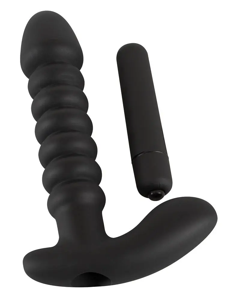 Анальний вібратор Black Velvets Vibrating Medium - фото 2