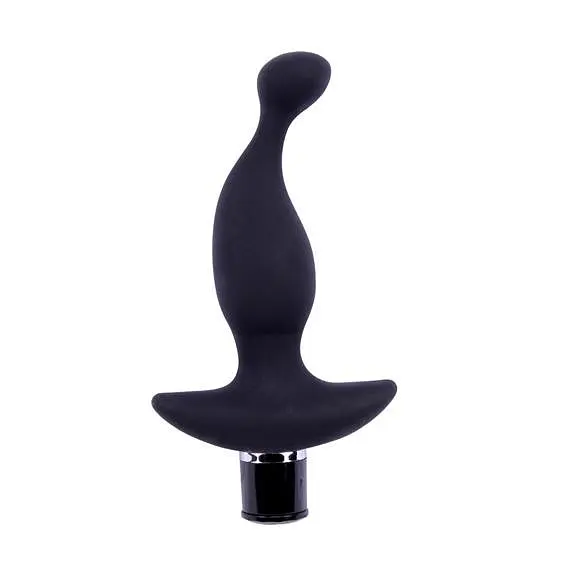 Анальна пробка - Black Mont Vibrating Vibro T1 6.1" - фото 4