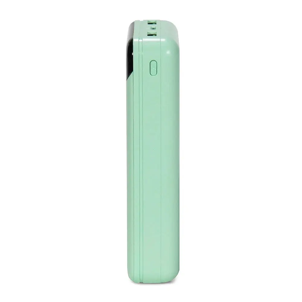 Повербанк 20000mAh Power Bank Kraft TPB-2020 Green 22.5W QC3.0 (43-00051) - фото 3