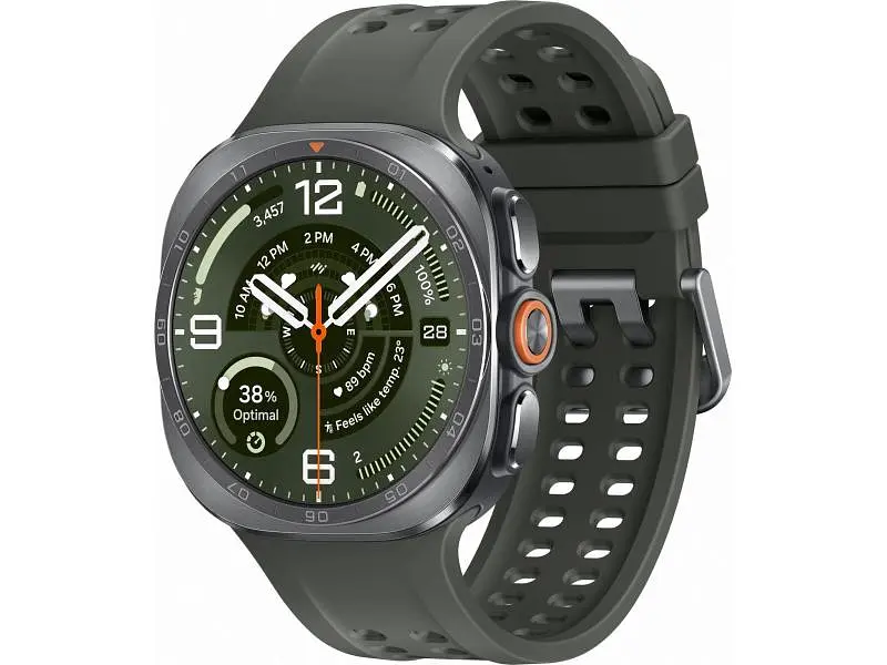 Смарт-годинник Samsung Galaxy Watch Ultra2 Titanium Silver 47mm LTE Marine Band Black S/M/L (SM-L715FZSA) - фото 3