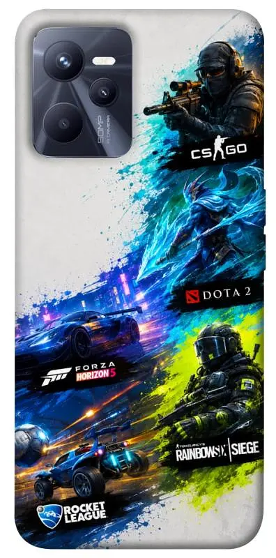 TPU чохол Demsky Full Throttle для Realme C35