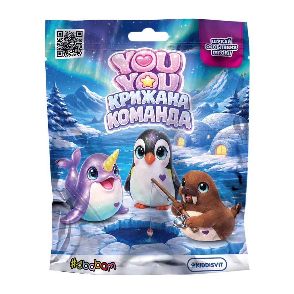 Фигурка-сюрприз Sbabam You You Ледяная команда 6 шт. (18-FB26-CDU) - фото 2