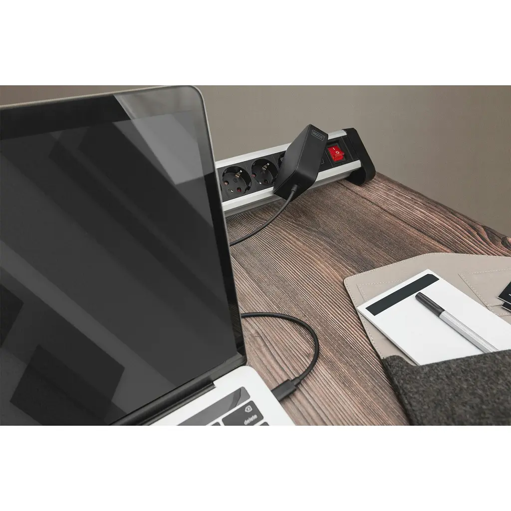 Блок питания к ноутбуку Digitus 100W USB-C GaN (DA-10072) - фото 3