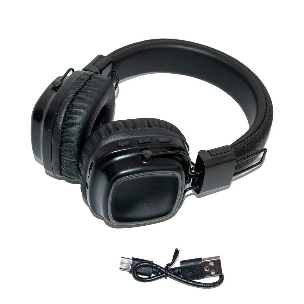 Навушники бездротові Powerful Sound XY-30, накладні, Bluetooth 5.3, з підсвіткою, чорні - фото 3