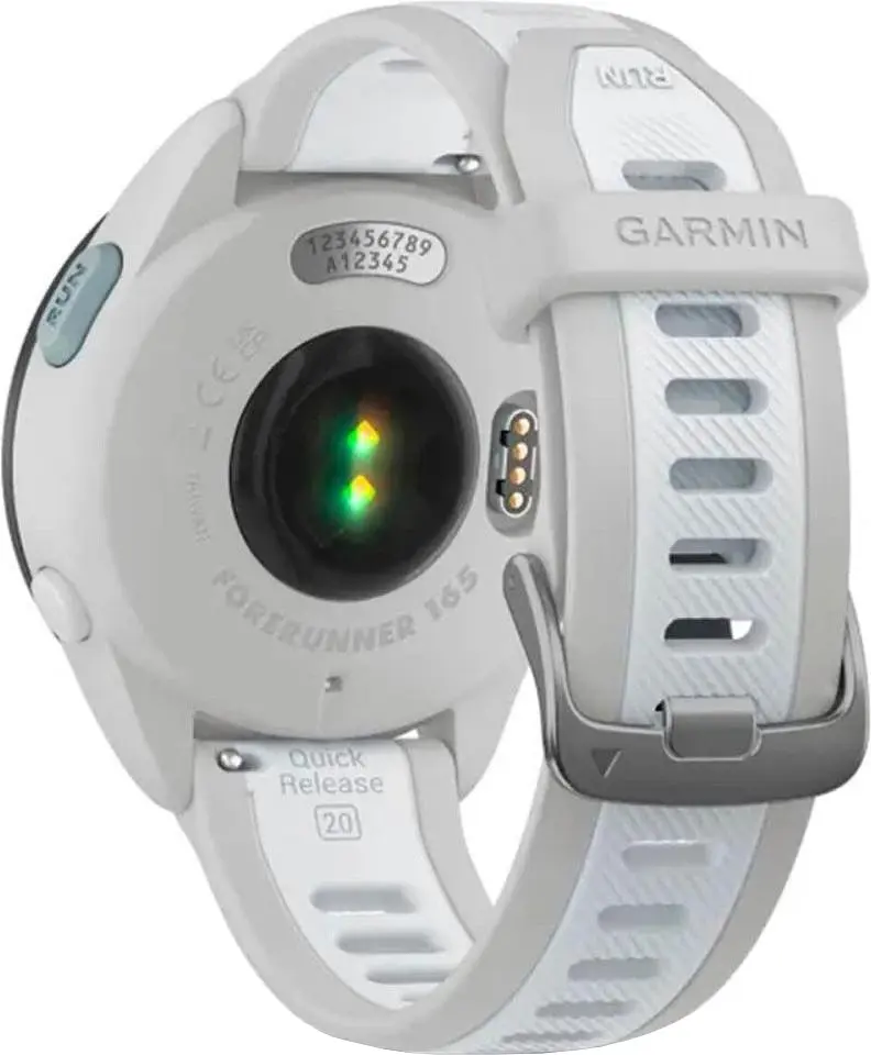 Смарт-часы Garmin Forerunner 165 Mist Gray/Whitestone 010-02863-21/A1 - фото 9