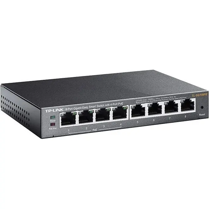 Комутатор TP-Link TL-SG108PE - фото 2