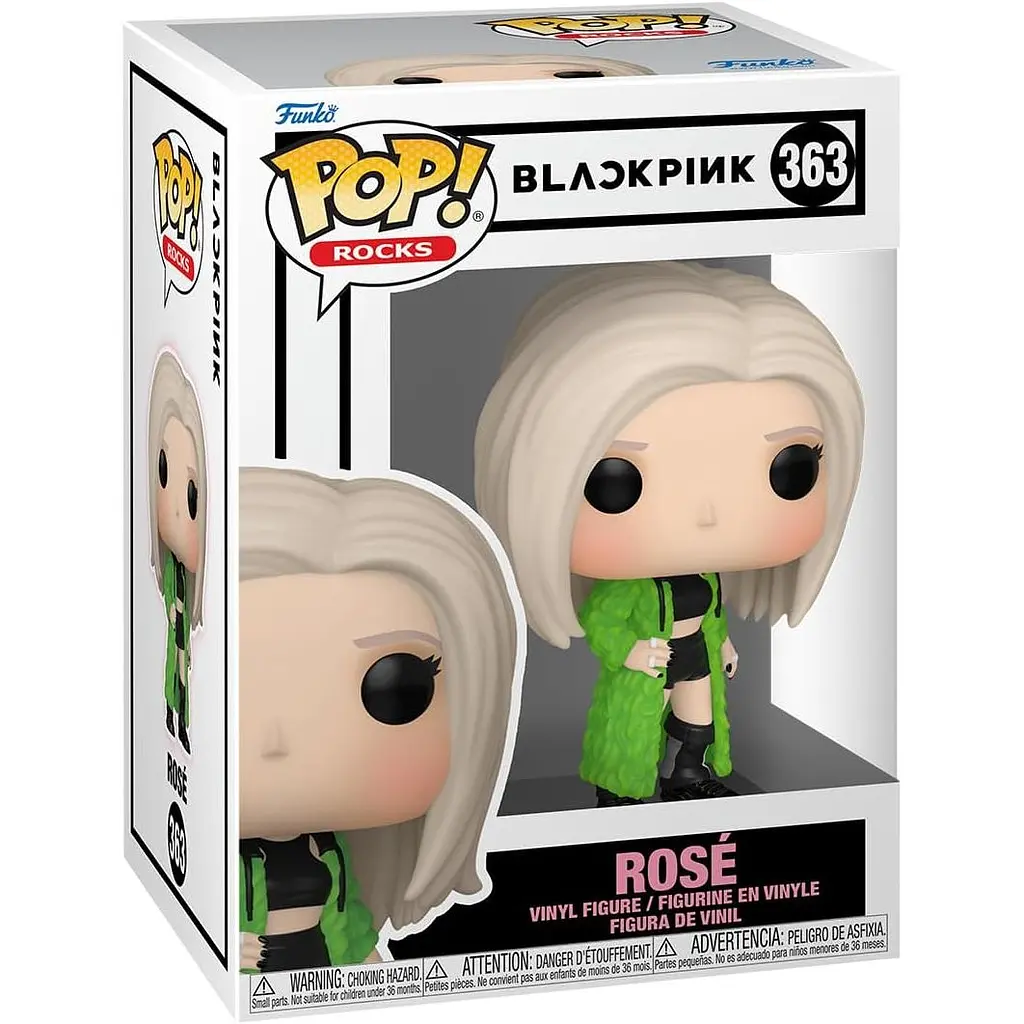 Фігурка Funko Pop Блекпінк Розе Blackpink Rose 10 см FP B R 363 - фото 3