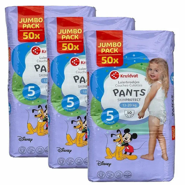 Підгузки-трусики Kruidvat 5 (13-20 кг) 150 шт
