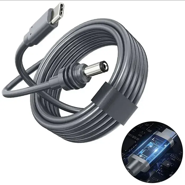 Кабель живлення No Brand Starlink Mini USB Type-C 15 м Сірий (2688204489) - фото 8