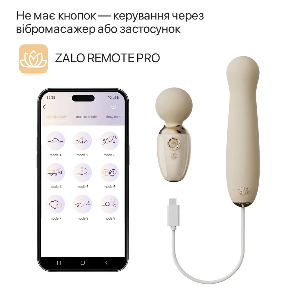 Пульсатор Zalo - AVA Attachment Ivory White для смарт-вібромасажера Zalo - AVA - фото 3