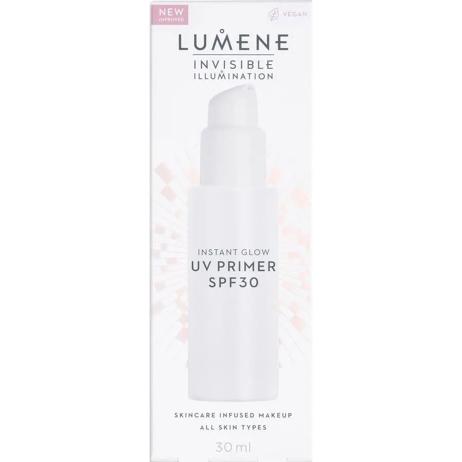 Основа під макіяж Lumene Invisible Illumination Instant Glow UV Primer SPF 30, 30 мл - фото 3