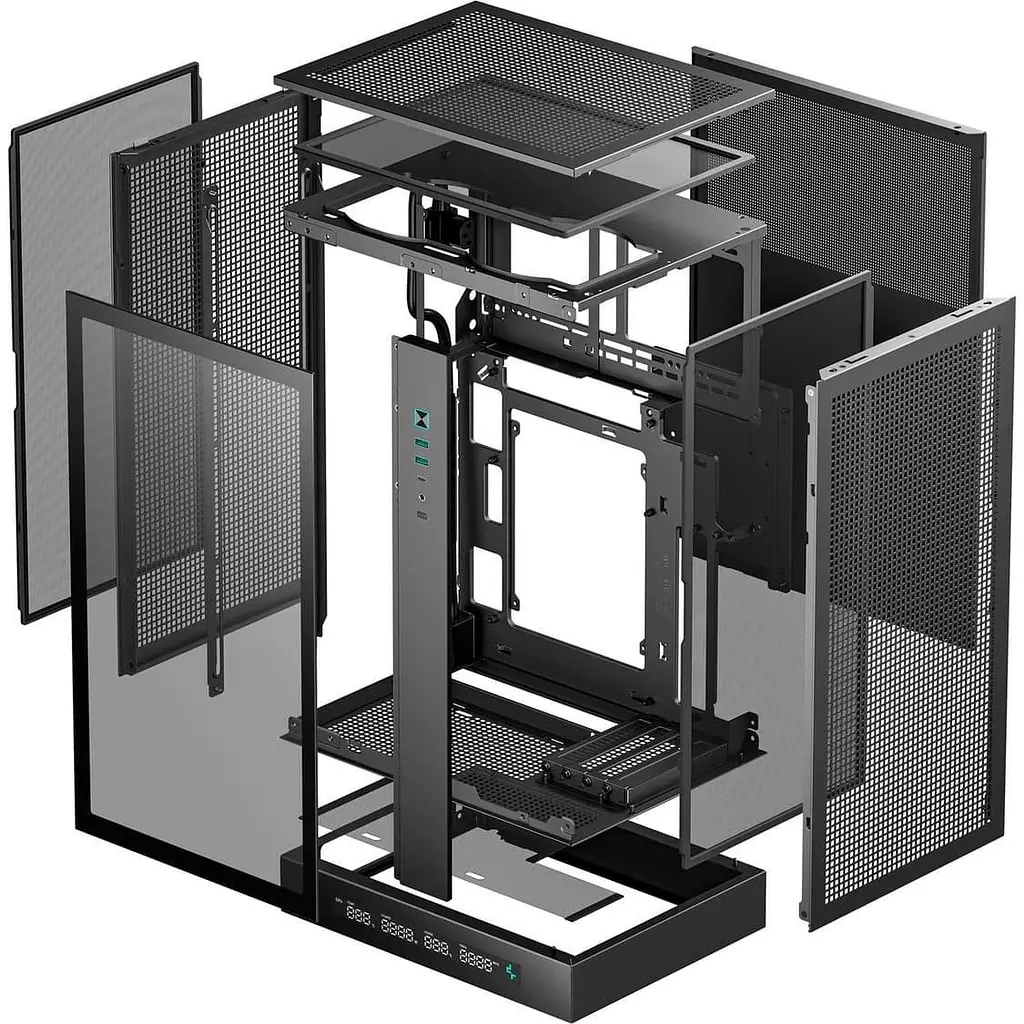 Корпус Deepcool CH270 Digital Без БП Black (R-CH270-BKNDM0-G-1) - фото 8