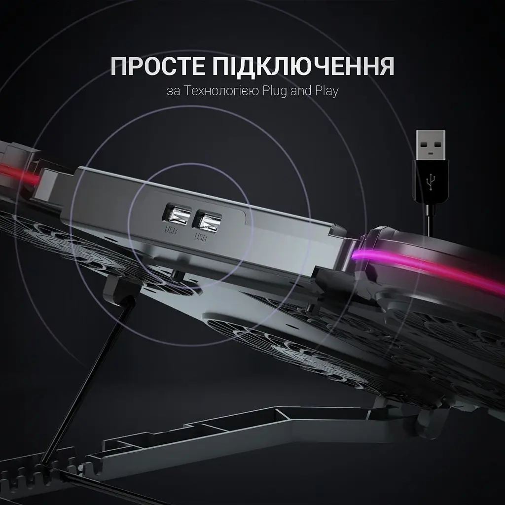 Підставка для ноутбука GamePro CP770 [111012] - фото 10