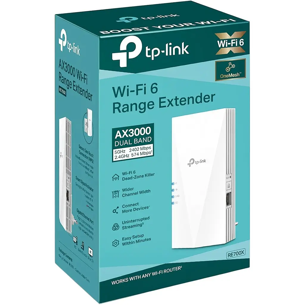 Ретранслятор Wi-Fi сигнала TP-Link RE700X [130256] - фото 4